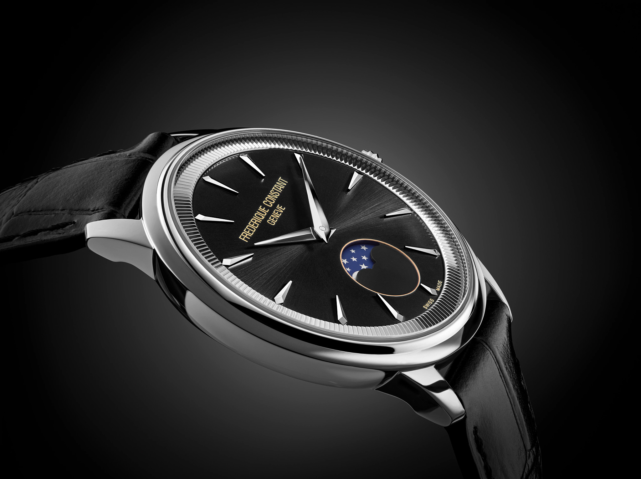 Classics Moneta Moonphase Watch FC-206B3S6 | Frederique Constant